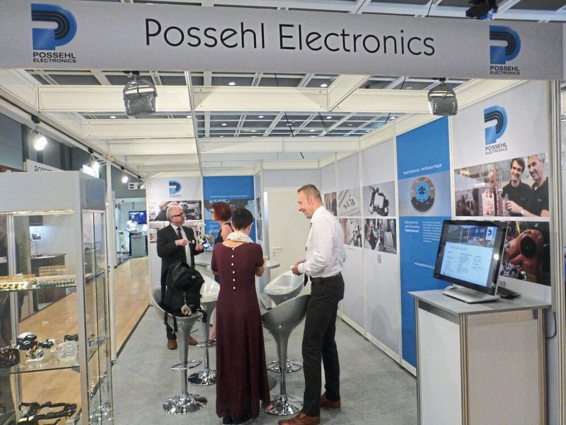 Imperssionen vom Messerundgang der Stanztec 2018 in Pforzheim. (Vogel/Finus)