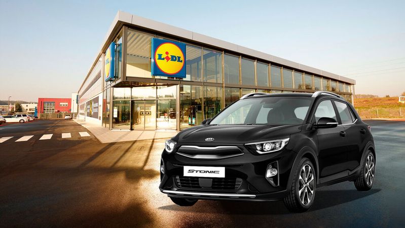 Den Kia Stonic gibt es bei Lidl für 135 Euro im Monat. Den Kia Stonic gibt es bei Lidl für 135 Euro im Monat.