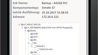 Die Versiondog-App von Auvesy ermöglicht den Fernzugriff auf Jobergebnisse via Smartphone und Tablet. (Auvesy)