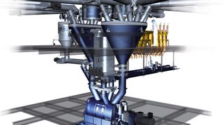 Mischanlage mit vollautomatischem Faser- und Pulverdosiersystem (Bild: M-Tec)