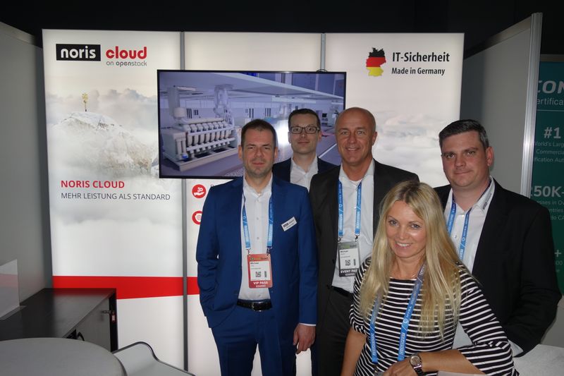 Das noris network Team hat keine Probleme mit Rechnen. (Bild: IT-BUSINESS)