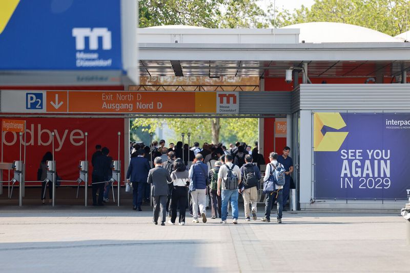 Das war die Interpack 2026. Bis es dann in drei Jahren wieder heißt: Willkommen in Düsseldorf. (Bild: Messe Düsseldorf / Tillmann)