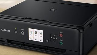 Canon präsentiert seine neuen Pixma-TS-Tintenstrahl-Multifunktionssysteme. (Canon)