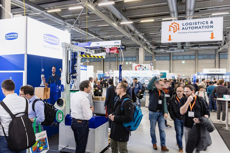 Insgesamt haben 3121 Fachbesucher die empack und die Logistics & Automation in Bern besucht. (Bild: Easyfairs, Sara Barth)