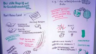 Was Dinos zum Stürzen bringen kann, hat Karl-Heinz Land in seinem Vortrag „Digitaler Darwinismus“ erläutert. (Zwettler, konstruktionspraxis)