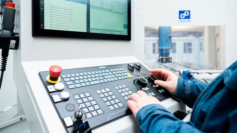 The Sinumerik One  system, the Simatic S7-1500F PLC controller, and Sinamixs S120 drives are responsible for comprehensive machine control and the execution of technological machining programs. (Source: Siemens)