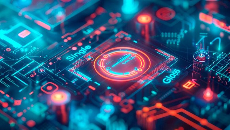 Ordnung im Daten-Chaos: Eine zentrale Observability-Plattform („Single Pane of Glass“) macht die Zusammenhänge zwischen komplexer IT-Infrastruktur und Geschäftsprozessen in Echtzeit sichtbar.(Bild:  Midjourney / KI-generiert)