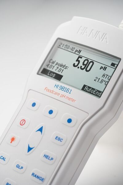 Die neue Foodcare-pH-Meter-Serie von Hanna Instruments besteht aus fünf Modellen, die speziell für den Einsatz in der Lebensmittelindustrie entwickelt wurden. (Hanna Instruments)