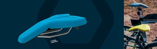 Blobber saddle with components made from Luvosint and Luvotech eco.(Source:  Blobber)