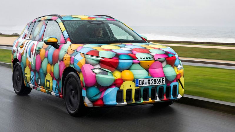 Skoda ergänzt das Modellprogramm mit dem Elektro-Kleinwagen Epiq im SUV-Format.(Bild:  Skoda)
