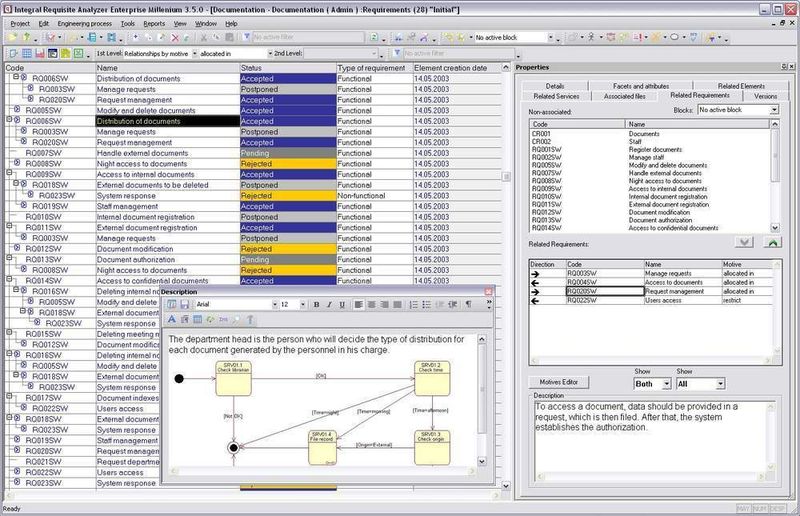 Bild 1: Screenshot aus IRqA von QA-Systems. Das Werkzeug gehört zu den führenden Produkten im Automotive-Bereich. (Archiv: Vogel Business Media)