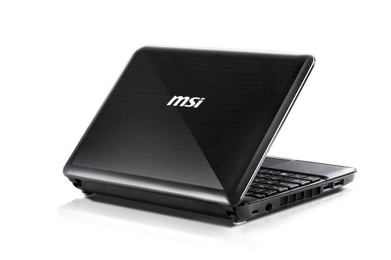 Das neue Netbook-Flaggschiff von MSI — das Wind U135 — arbeitet schon mit Pine-Trail-Technologie. (Archiv: Vogel Business Media)