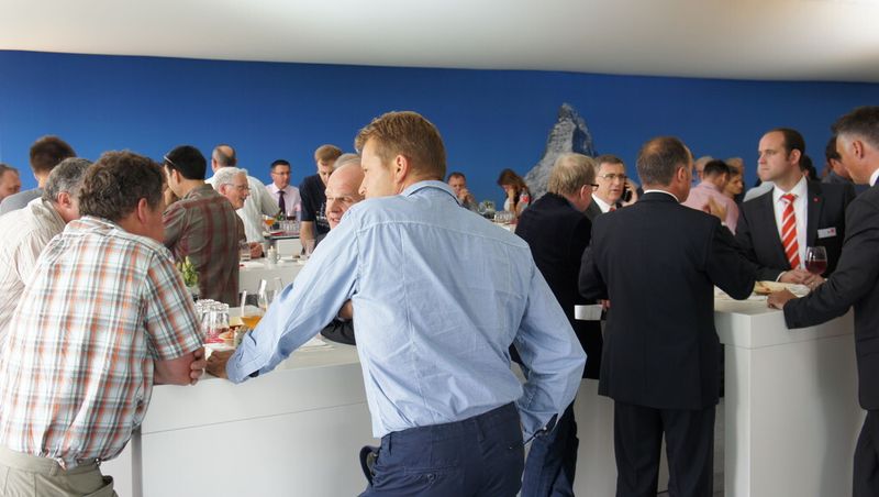 An den Competence Days: Ihre Anwender sollen zuoberst sein – Bystronic will ihre Kunden an die Spitze führen. (Bild: Meister)
