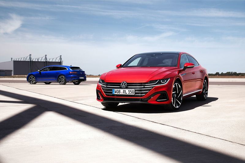 Den VW Arteon gibt es künftig nicht mehr nur als Limousine, sondern auch als Shooting Brake. (Volkswagen)