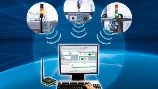 Mit WIN kann der Anwender bis zu fünfzig verschiedene Maschinen drahtlos am PC überwachen. (Archiv: Vogel Business Media)