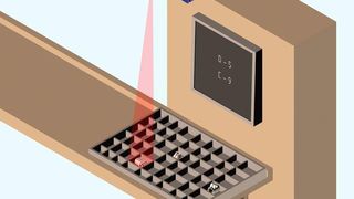 Seine Informationen erhält der Laserprojektor direkt vom Lagerverwaltungssystem oder über eine dezentrale SPS-Steuerung. (Archiv: Vogel Business Media)