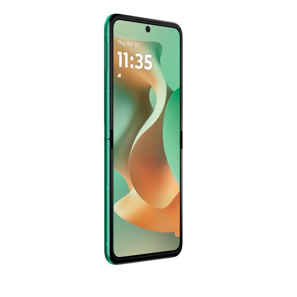 Das Display des Moto Razr 60 Ultra bietet eine Auflösung von 2.992 x 1.224 Pixeln (464 ppi) und eine Helligkeit von bis zu 4.500 Nits. (Bild: Motorola)