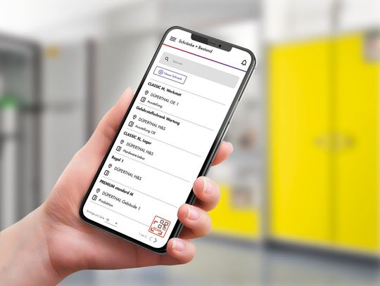 Die My-Düperthal-App gibt einen Überblick zu den Lagerbeständen der Gefahrstoffe. Die My-Düperthal-App gibt einen Überblick zu den Lagerbeständen der Gefahrstoffe.