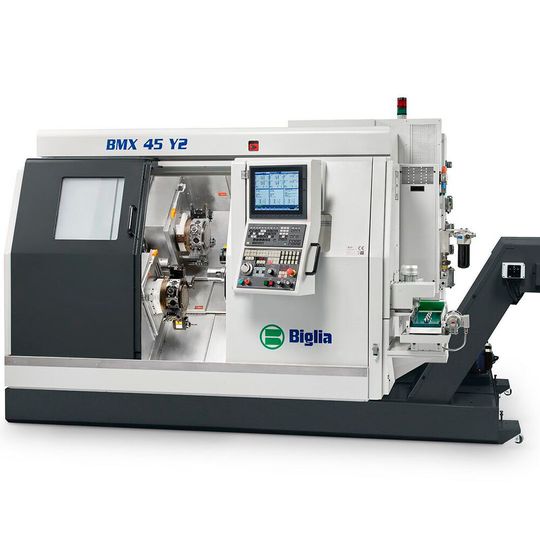 The new turning centre Biglia BMX 45Y2 The new turning centre Biglia BMX 45Y2