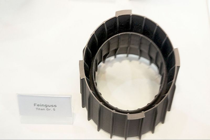 Präzisionsteile aus Titan, gefertigt als Feinguss-Werkstück - das können nur wenige. Form & Technik bietet als Spezialist für Titan ein breites Spektrum an Möglichkeiten. (Bild: Maschinenmarkt/rw)