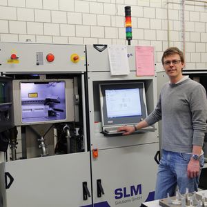 Felix Reinert: „Gerade im Formenbau gibt es Teile, die für das SLM-Verfahren wie prädestiniert sind – dann wird es für uns spannend.“