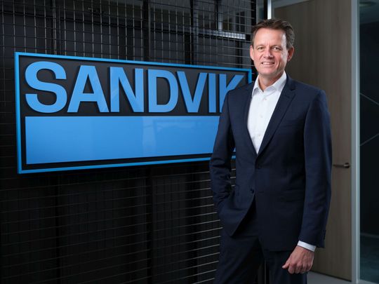 (Robert Van der Waal ist der neue Vizepräsident für Logistik bei der Parts & Services Division von Sandvik Mining and Rock. Bild: Sandvik Mining and Rock)