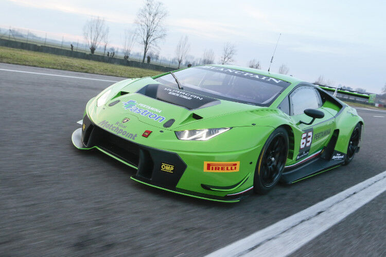 Grasser Racing aus Österreich startet mit zwei Fahrzeugen in die neue Saison. (Foto: Lamborghini)