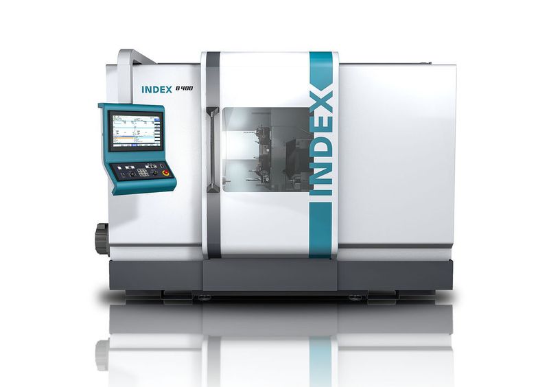 Die neue Index B400 zeichnet sich durch ihre Rüstfreundlichkeit und vorteilhafte Ergonomie ebenso aus, wie durch viele durchdachte Details, die ein hohes Qualitätsniveau garantieren. (Index)