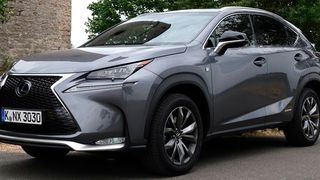 Der Lexus NX300h besitzt 197 PS Systemleistung und zeigte sich als souveräner Gleiter, doch die Autobahn ist nicht sein Revier. (Foto: Wolfgang Sievernich)