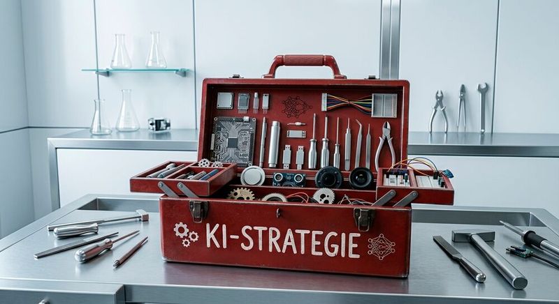 Die Bremer KI-Strategie versteht sich weniger als eine lose Sammlung von Tools, sondern eher als Werkzeugkasten.(Bild:  Gemini / KI-generiert)