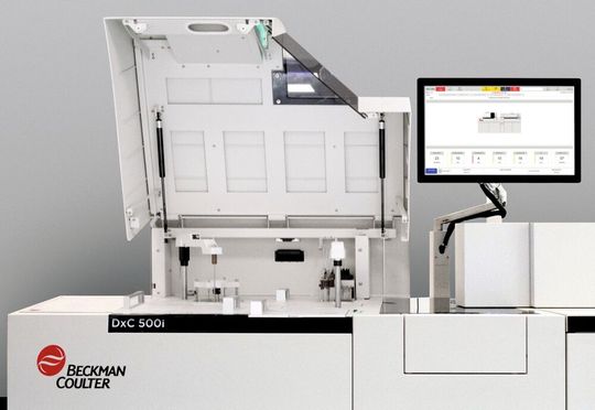Klinisch-chemisches Analysensystem DxC 500i für klinisch-chemische Tests und Immunoassays(Bild:  Beckman Coulter)