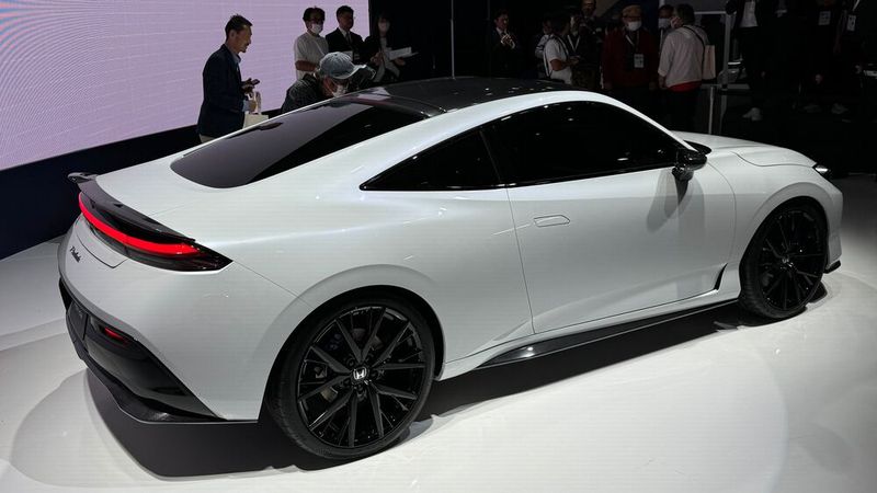 Honda stellt das Prelude-Concept vor. (Bild: sp-x/Benjamin Bessinger)