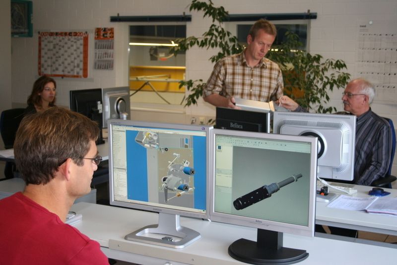 Die Sahm-Konstrukteure  ... loben den verbesserten Bedienkomfort bei der Erstellung von Konstruktionen, Baugruppenzeichnungen und Aufstellungsplänen im Autodesk Inventor. (Archiv: Vogel Business Media)