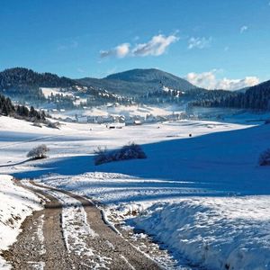 Blick auf das Dorf Retje im slowenischen Teil der Dinarischen Alpen.(Bild:  Kristina Glojek, Universität von Nova Gorica)
