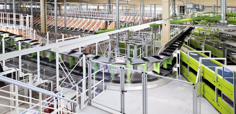 Bild 1: In Hamburg bei der Otto Group nutzen die Logistiker die Optimierungssoftware. Doch nicht nur der Handel kann von der Lösung profitieren – auch die produzierende Industrie. (Bild: Hermes)