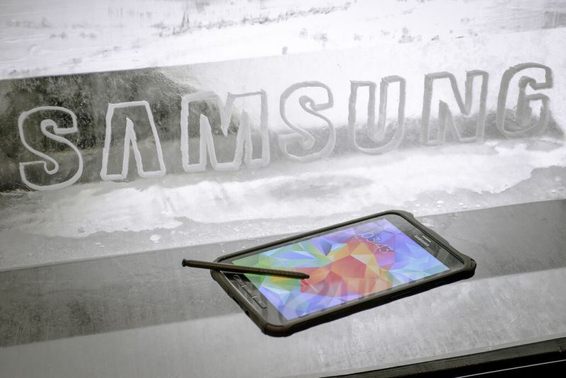 Das Samsung Galaxy Tab Active LTE ist in der Farbe Titanium Green mit einer Speicherkapazität von 16 Gigabyte ab sofort verfügbar. (Bild: Samsung)