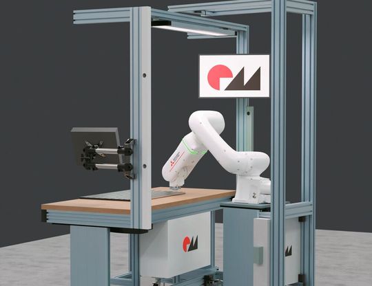 Das neue Sensorboard von Rose+Krieger ist flexibel skalierbar, heißt es. Es ersetze deshalb in vielen Fällen teure Kamera- und Sensortechnik und spiele insbesondere in Kombination mit einem Cobot sein volles Potenzial  zur Lage- und Positionserkennung von Bauteilen aus.(Bild:  RK Rose+Krieger)