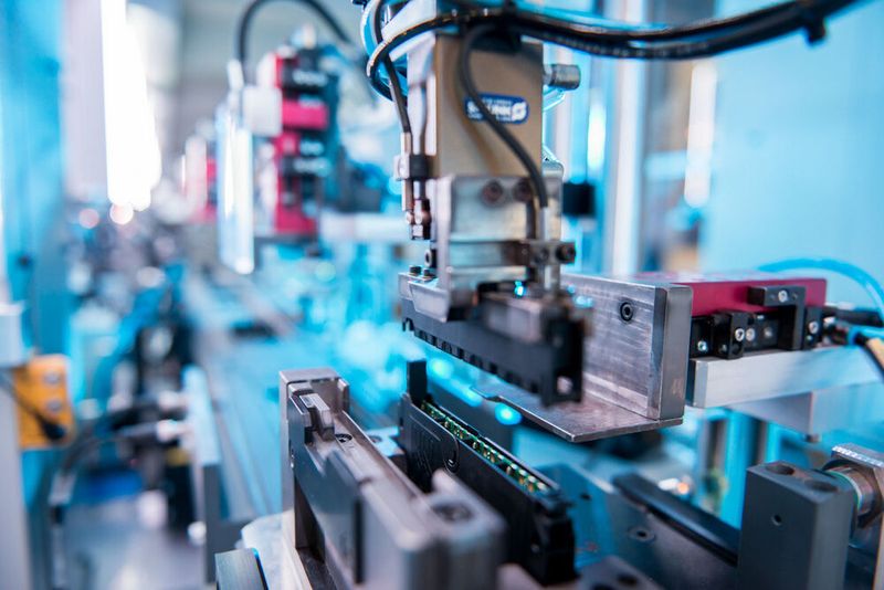 Hochmoderne Fertigungsstraßen sorgen für effiziente Produktion und gleichbleibend hohe Qualität. (Weidmüller )