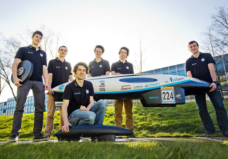 Eco-Runner Team der Delft University of Technology. (Foto: Shell)