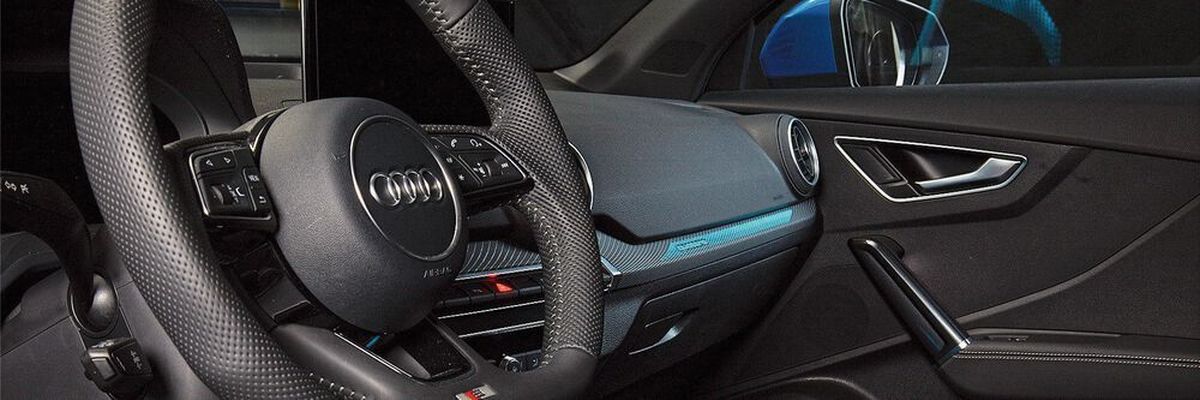 In the future, not only LEDs, but also textile fibers are to create the right atmosphere in the car's interior.