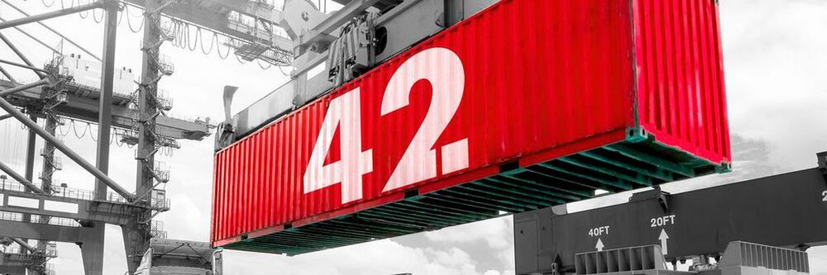 On its two-year journey Container 42 collects a lot of data and stands as a symbol for the transformation of an entire industry.