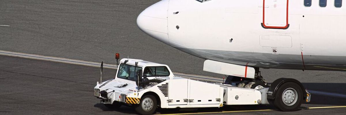 The C310 DC contactor safely isolates the inverter in electric aircraft tractors.
