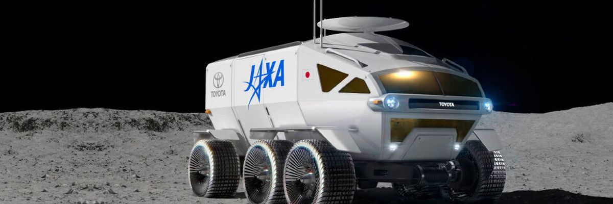 Coming soon: the moon mobile from Toyota.