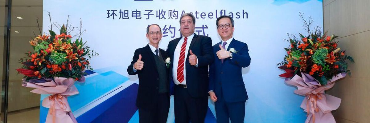 USI intends to acquire 100 percent equity of Asteelflash for 450 million US dollars.