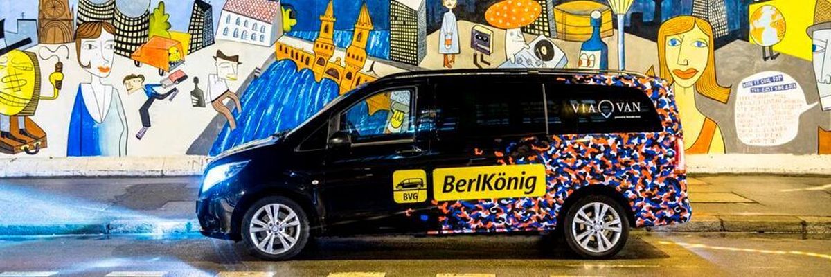 on-demand electric shuttle service Berlkönig