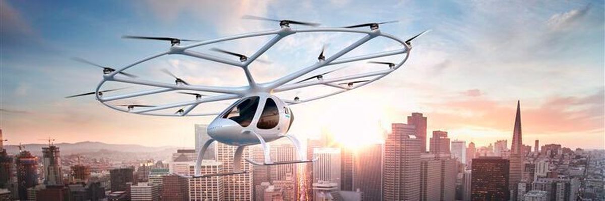 VoloCity autonomous, Volocopter’s air taxi eVTOL designed to transport people, recently flew a demonstration flight in Singapore.