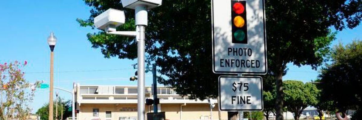 A red light camera (short for red light running camera) is a type of traffic enforcement camera that captures image of vehicle that has entered an intersection in spite of the traffic signal indicating red.