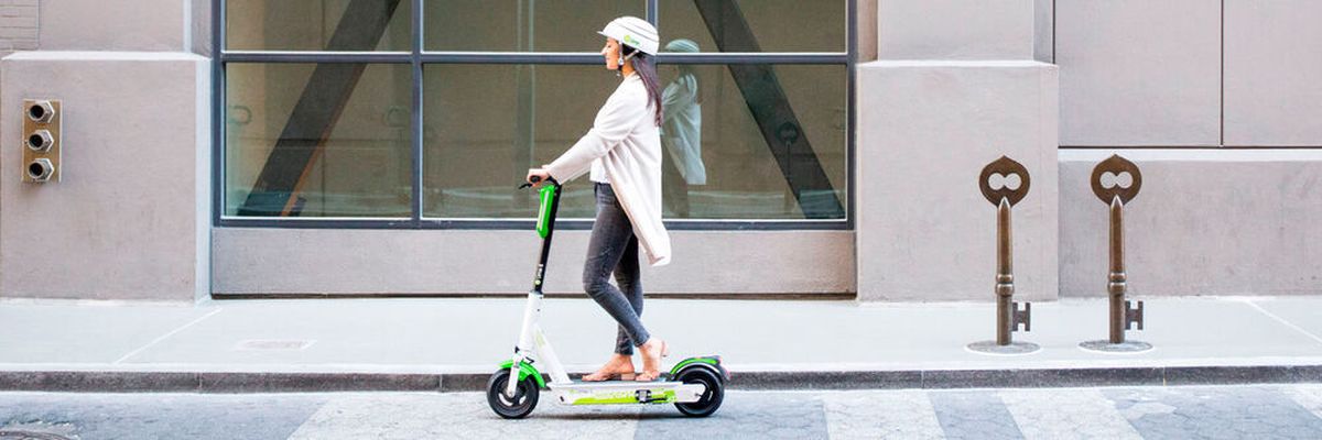 Lime's new sidewalk detection technology enables the company to discern with up to 95 percent accuracy when a rider is riding on a sidewalk instead of the street.