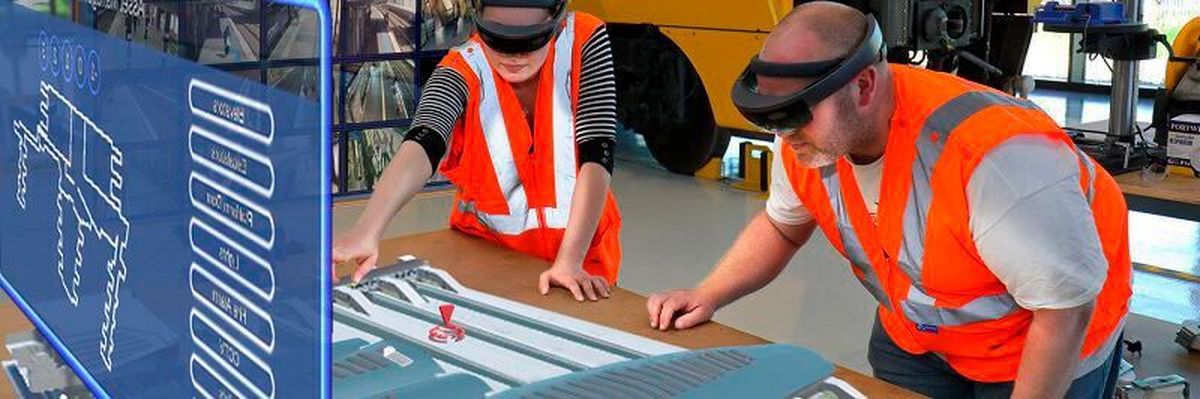 During the summer, HS2 launched an immersive AR technology that created a replica of its new London hub, the Old Oak Common station.