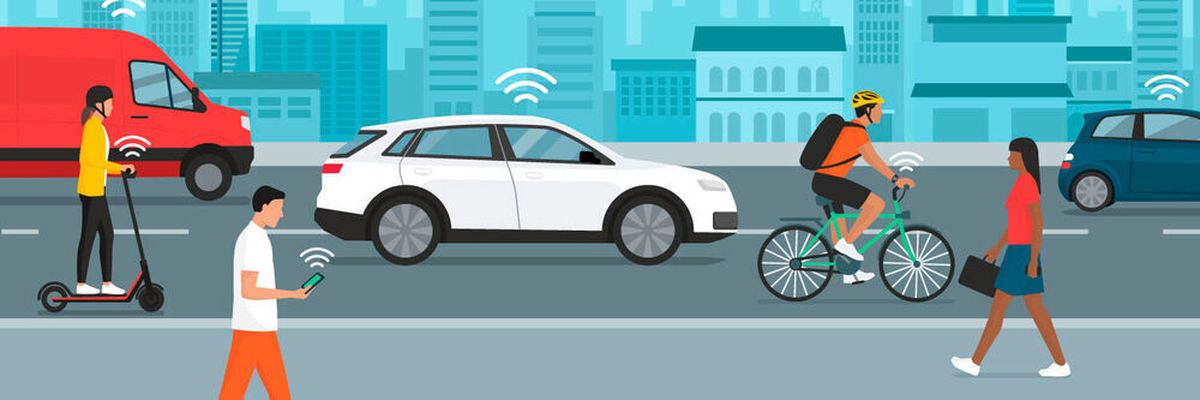 Vehicle-to-pedestrian (V2P) communication is a component of V2X that focuses on protecting those traveling without a steel and aluminum shell.